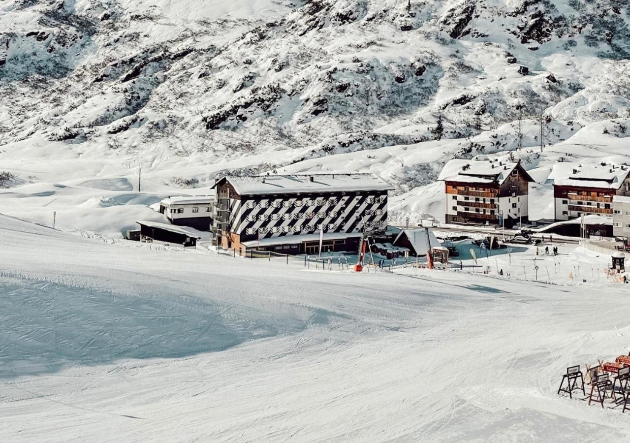 Hotel Hit The Sky Sankt Christoph Am Arlberg Exteriér fotografie